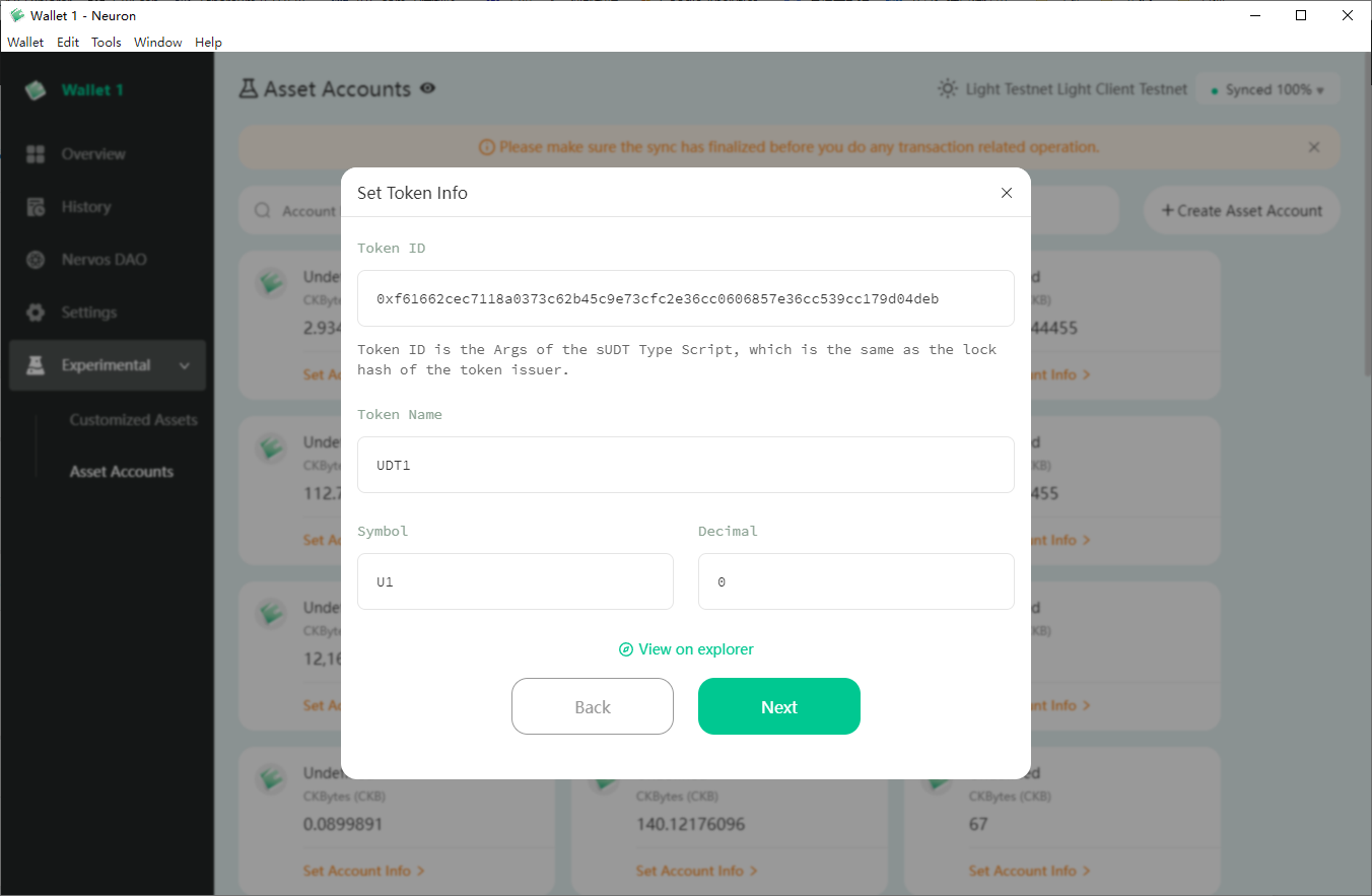 Asset Account